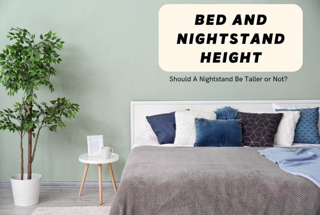 bed nightstand height