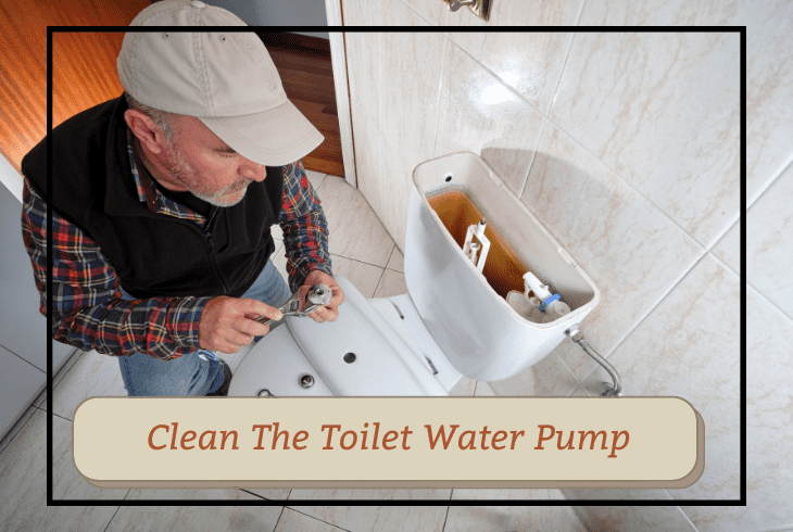 clean toilet pump