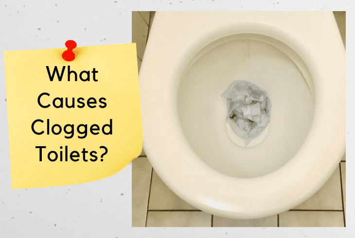 clogged toilet