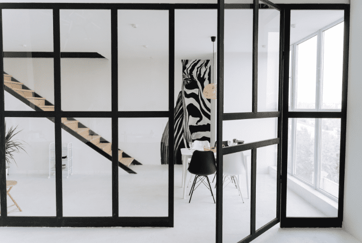 glass wall