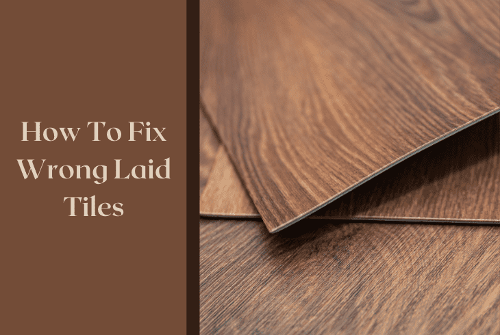 how to fix wood look tiles