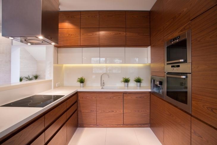 interior cabinet wood finish