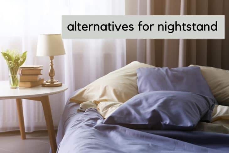 alternatives for nightstand