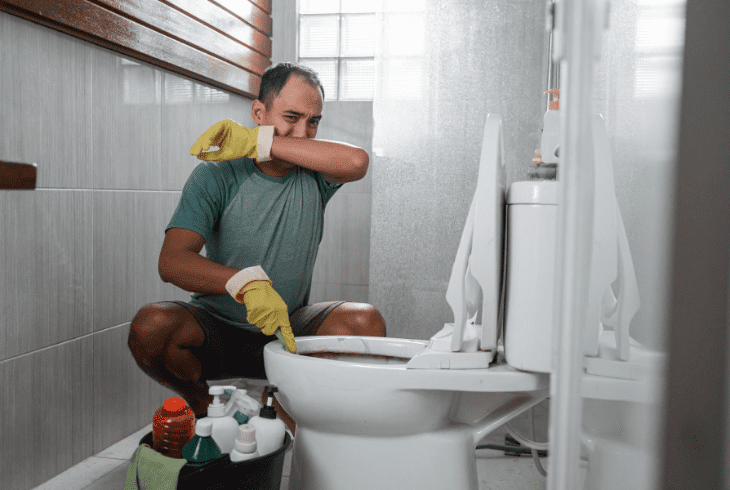 smell of sewage