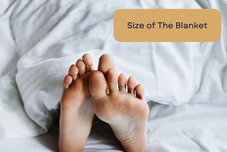 blanket size