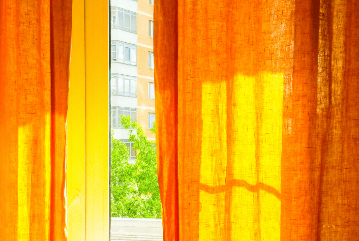 tangerine curtain