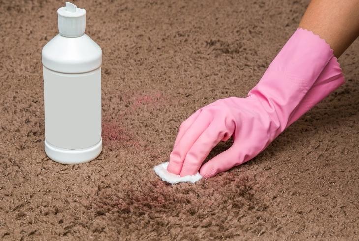 treating carpet stains