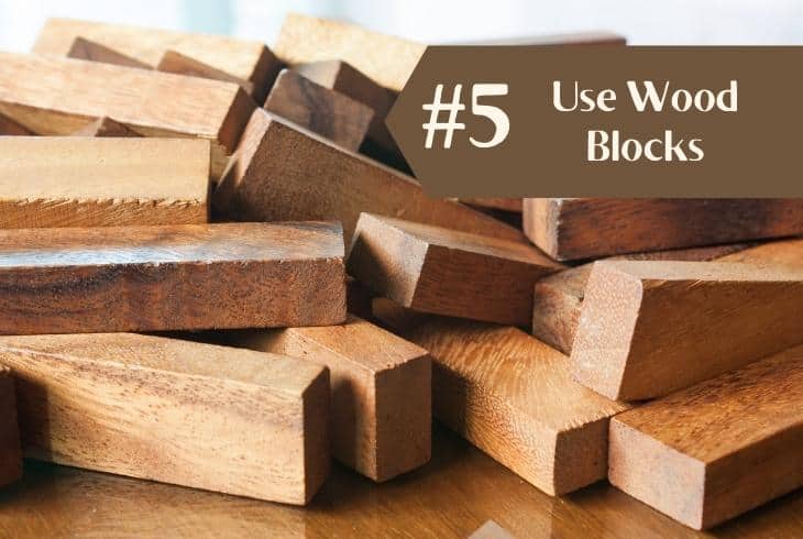 wood blocks