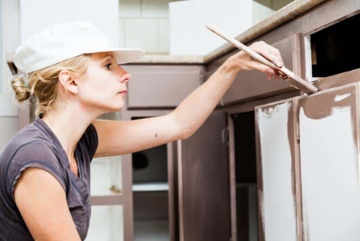 painting kitchen cabinet doors