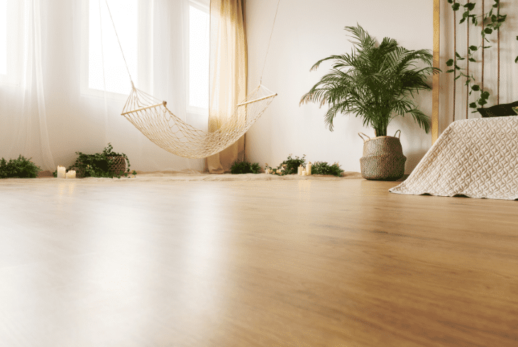 yellow hardwood