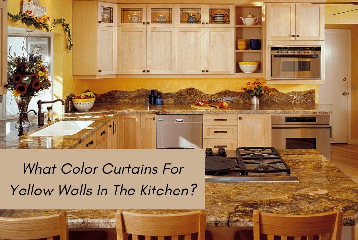 yellow kitchen walls