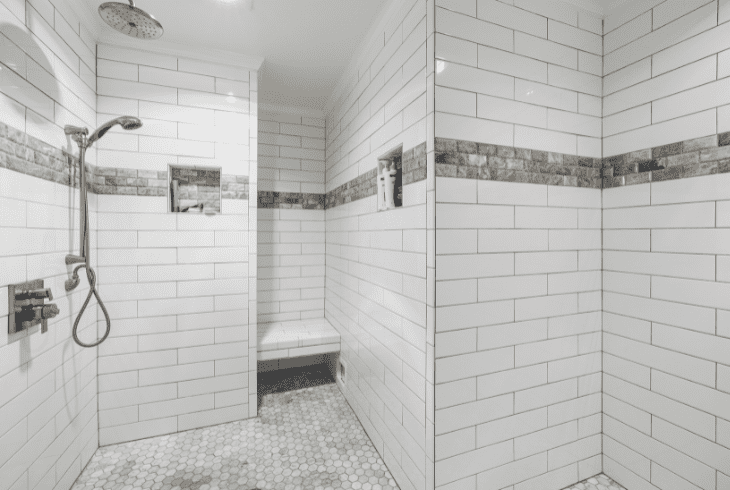 bathroom tiles color