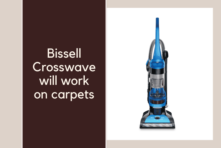 bissell crosswave carpets