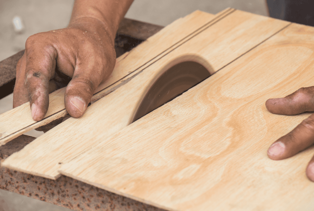 cut wood