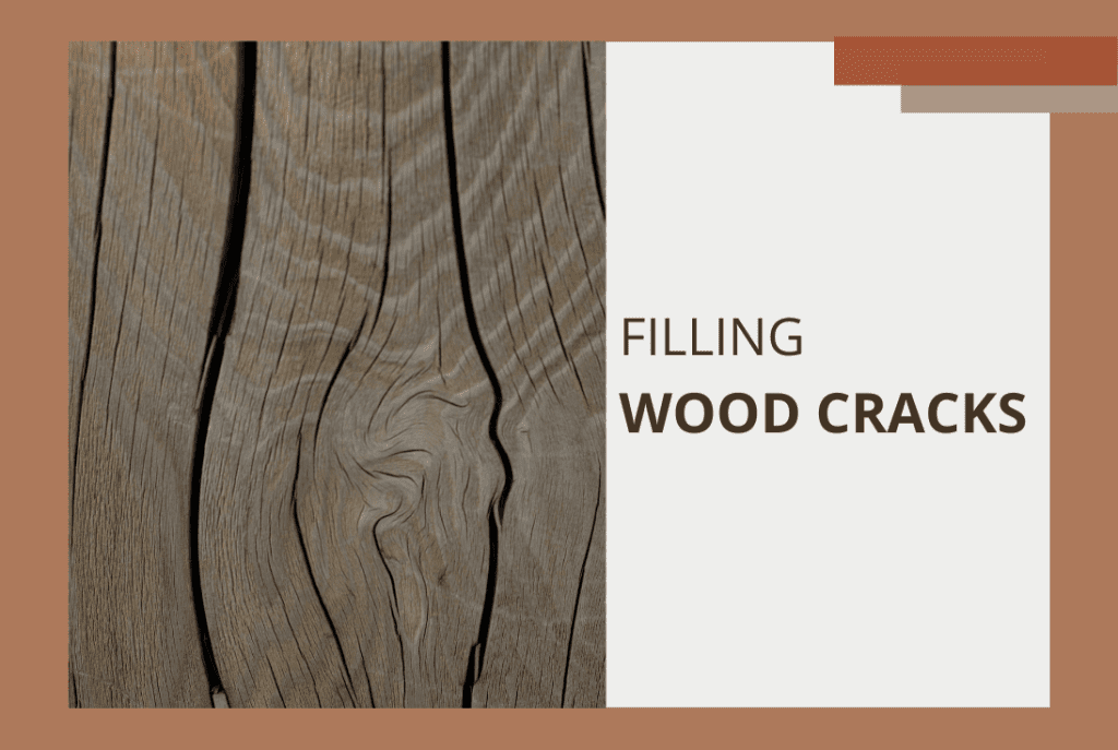 fill wood cracks