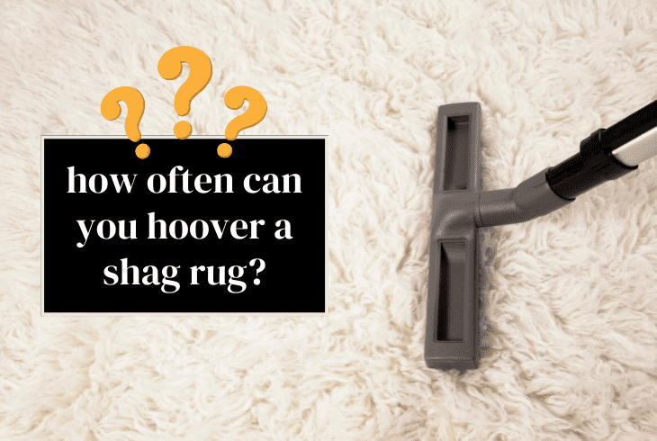 how often hoover rug