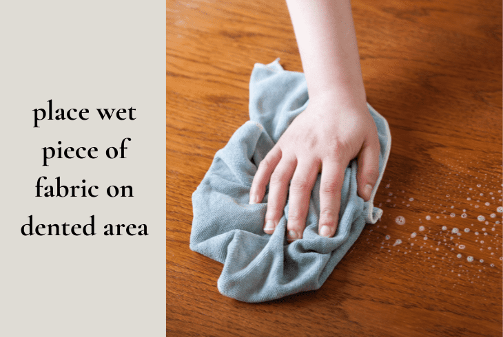 wet fabric