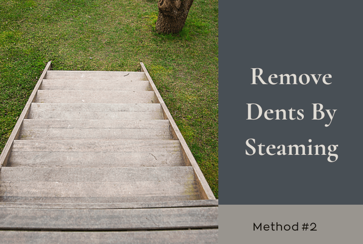 remove dent steaming