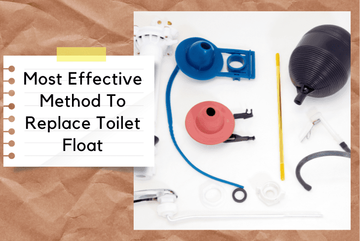 replace toilet float