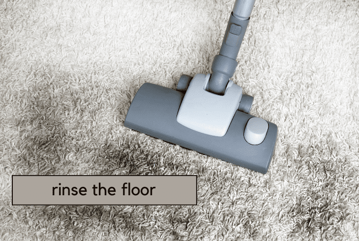 rinse floor