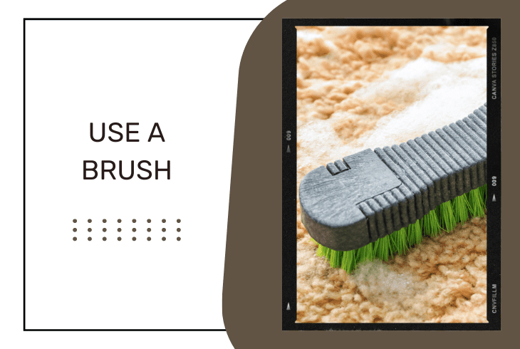 use a brush