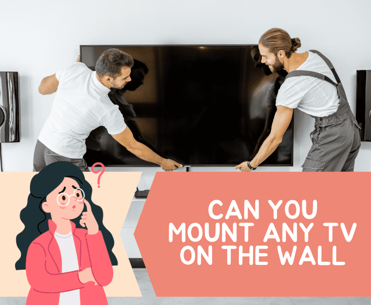 mount any tv on the wall