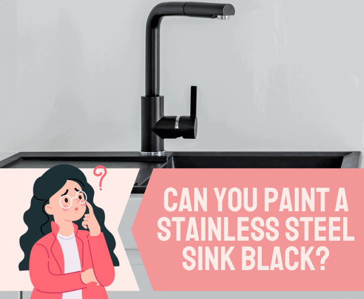 paint sink black