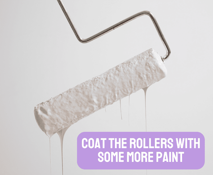 coat with more paint