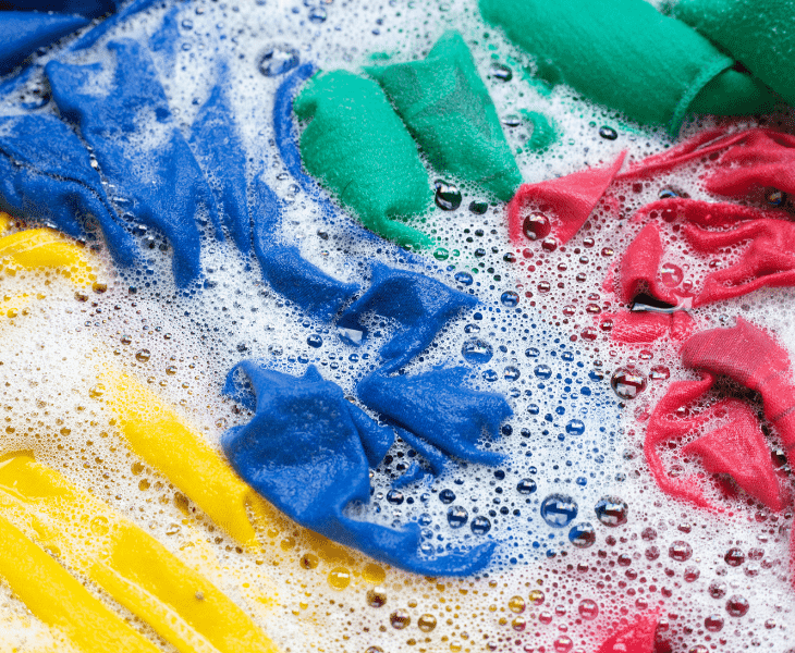 dye in clothes