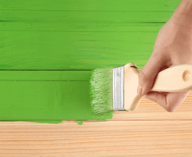 paint steps visible color