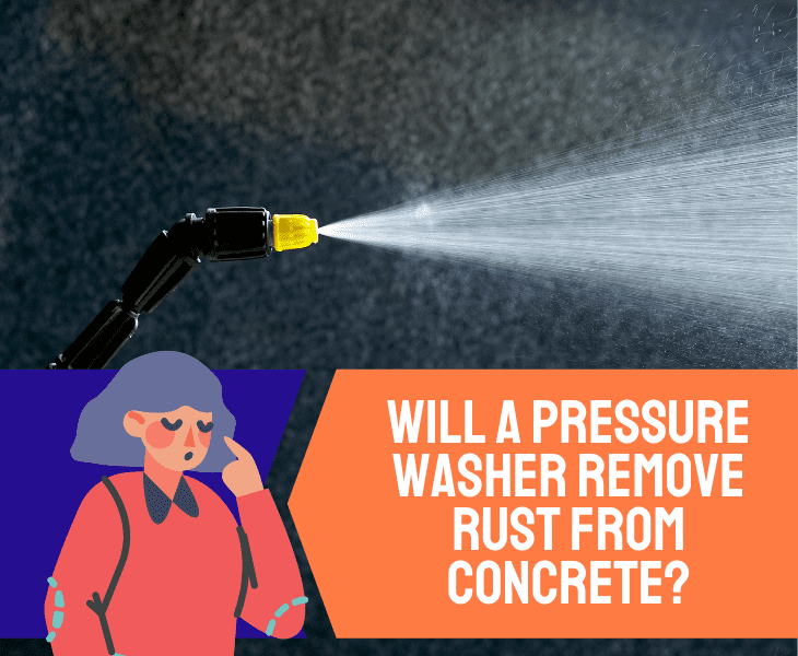 pressure wash remove rust
