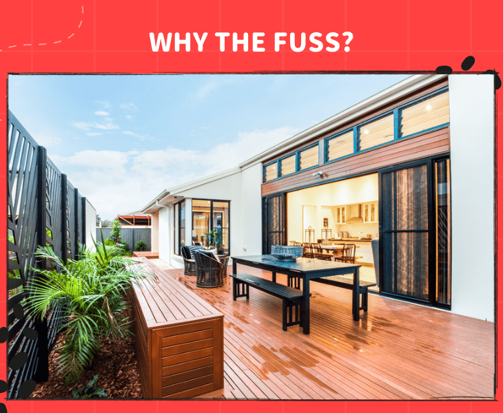 why fuss wood stairs