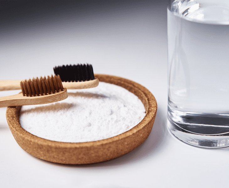 apply baking soda