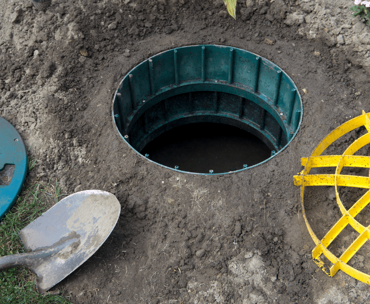 clean septic tank