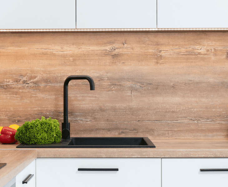 sink in kitchen