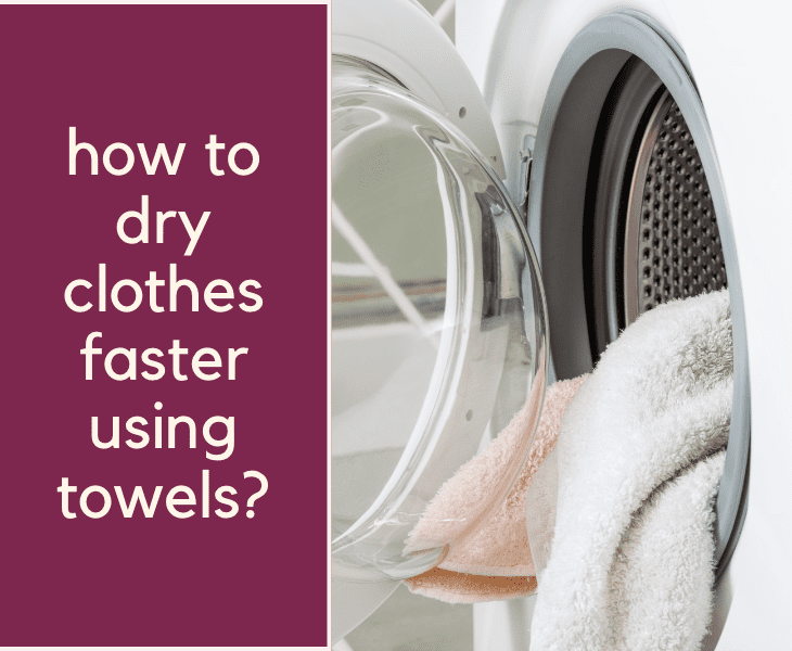 how to dry clothes faster