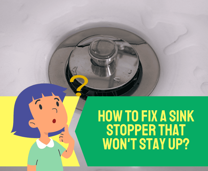 how to fix sink stopper