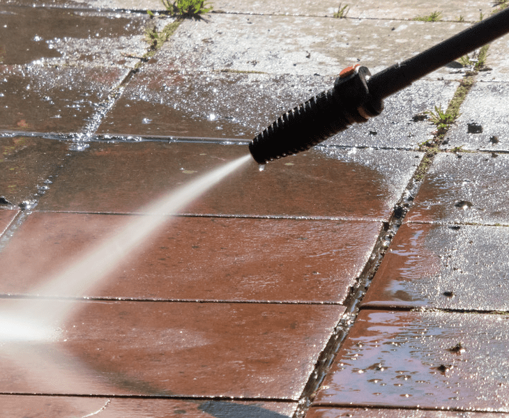 pressure washer walkways