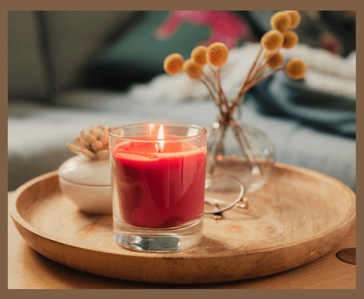 use scented candles