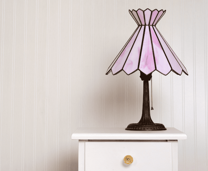 stained glass lampshade