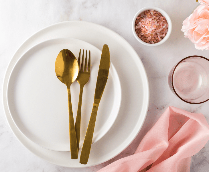 proper table setting
