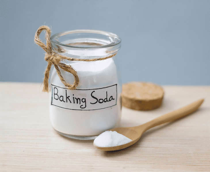baking soda and water
