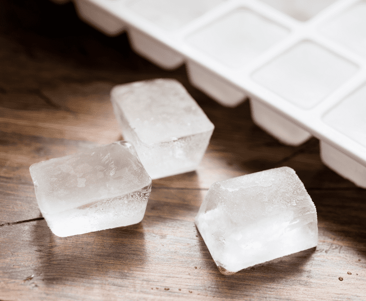 ice cubes