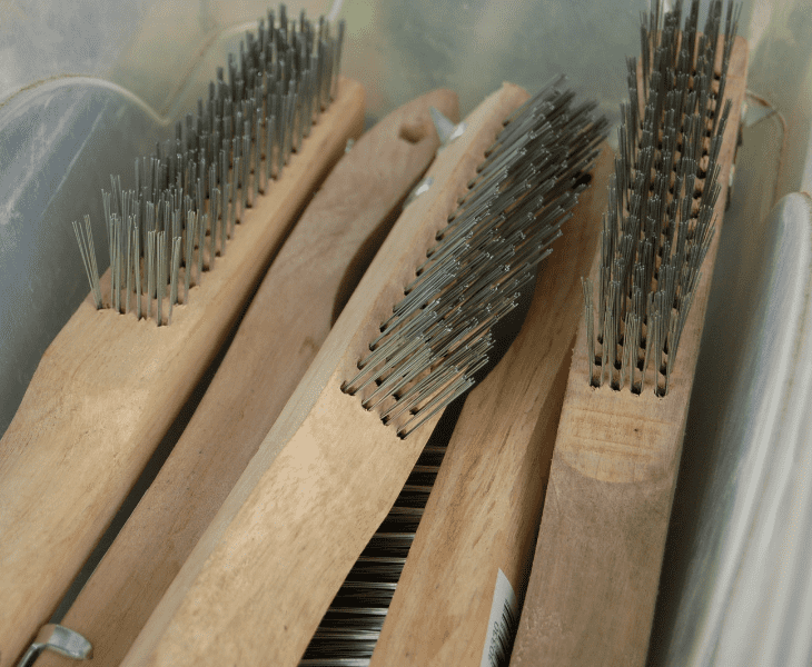 metal brushes