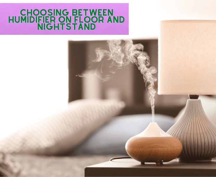 choose between floor nightstand