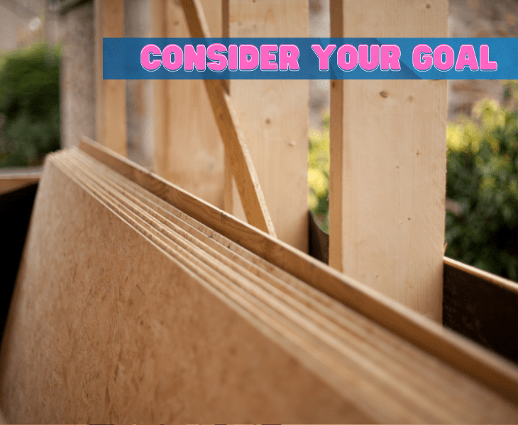 consider the goal