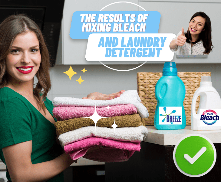 result detergent and bleach