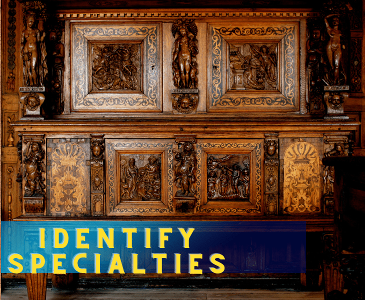 identify the specialties