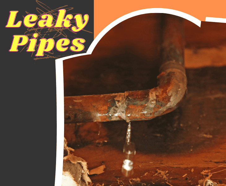 leaky pipes