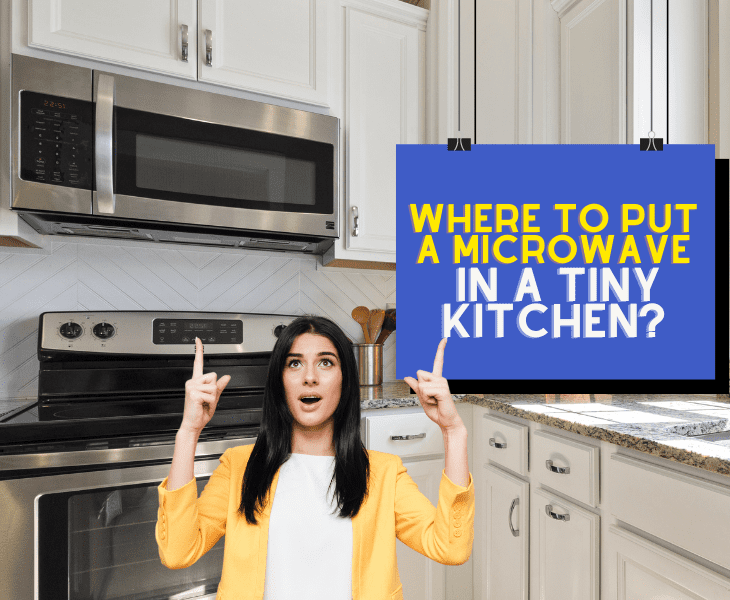 moving microwave in kitchen